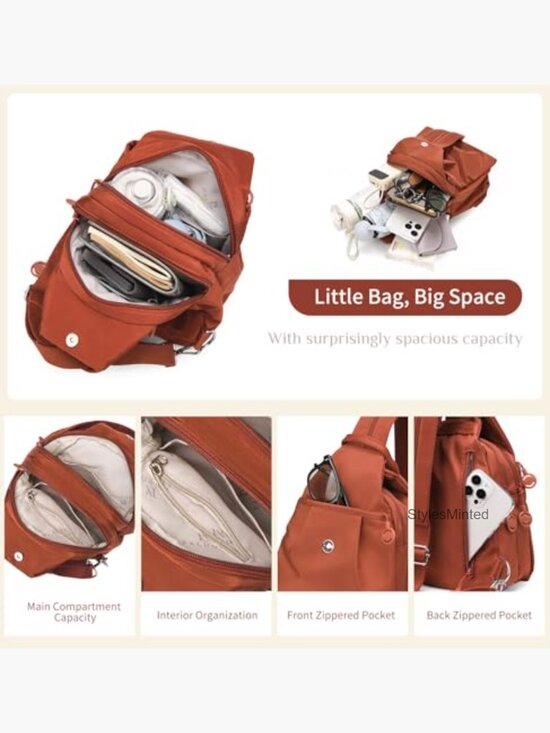 Convertible Anti-Theft Travel Tote Backpack Waterproof main image 4